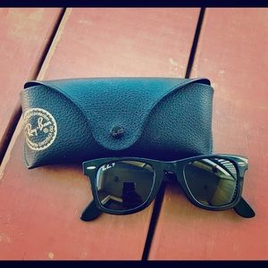 Polarized Ray Ban Wayfarers